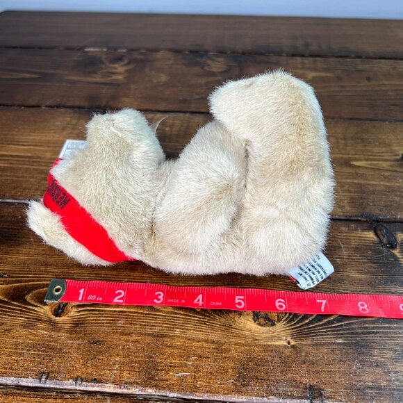 Hershey's Hugs & Kisses Plush Teddy Bear With Red Bow - Picture 8 of 9